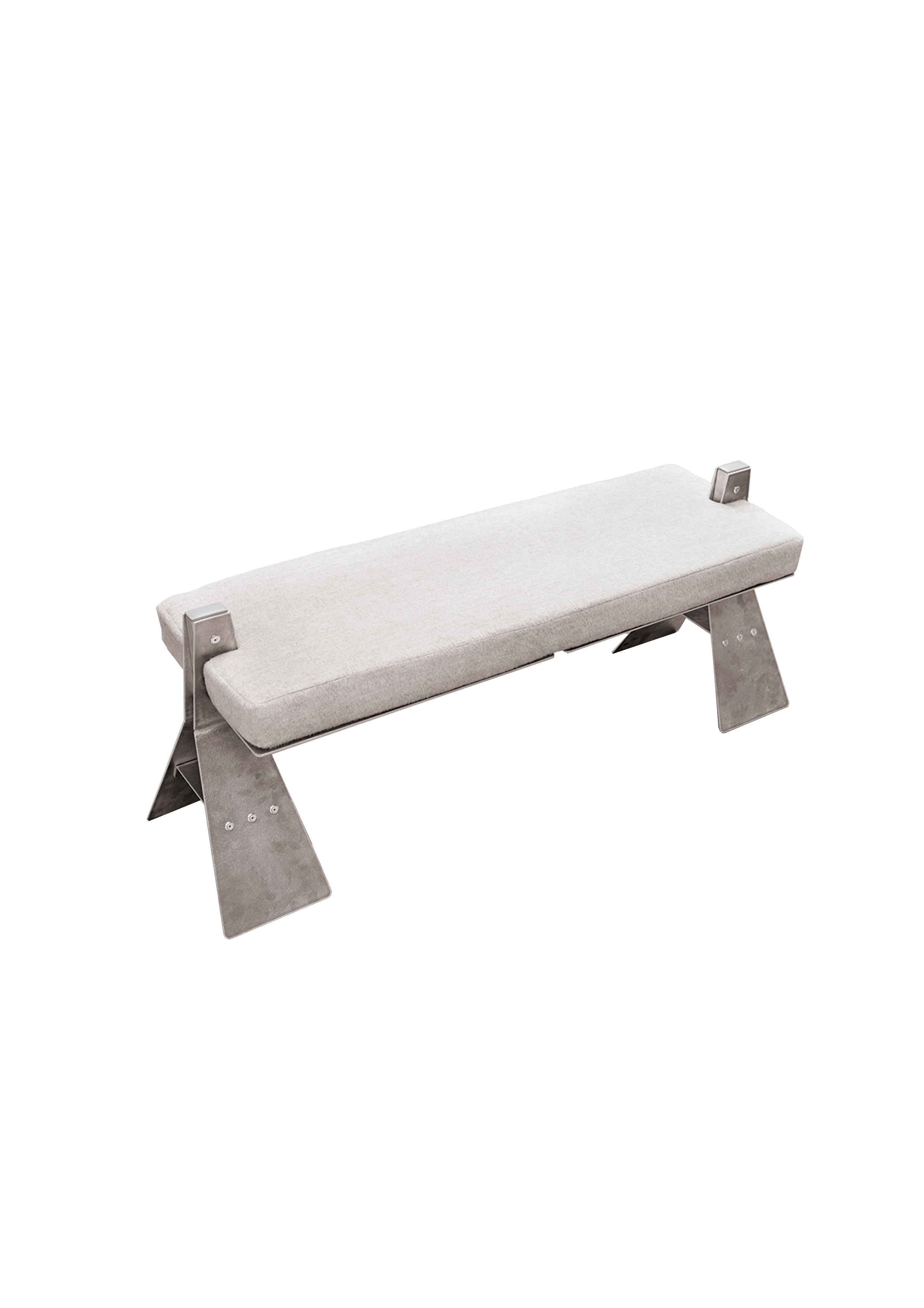 Camel Bench by Tom Ducarouge - arched sculptural bench, continuous curved silhouette