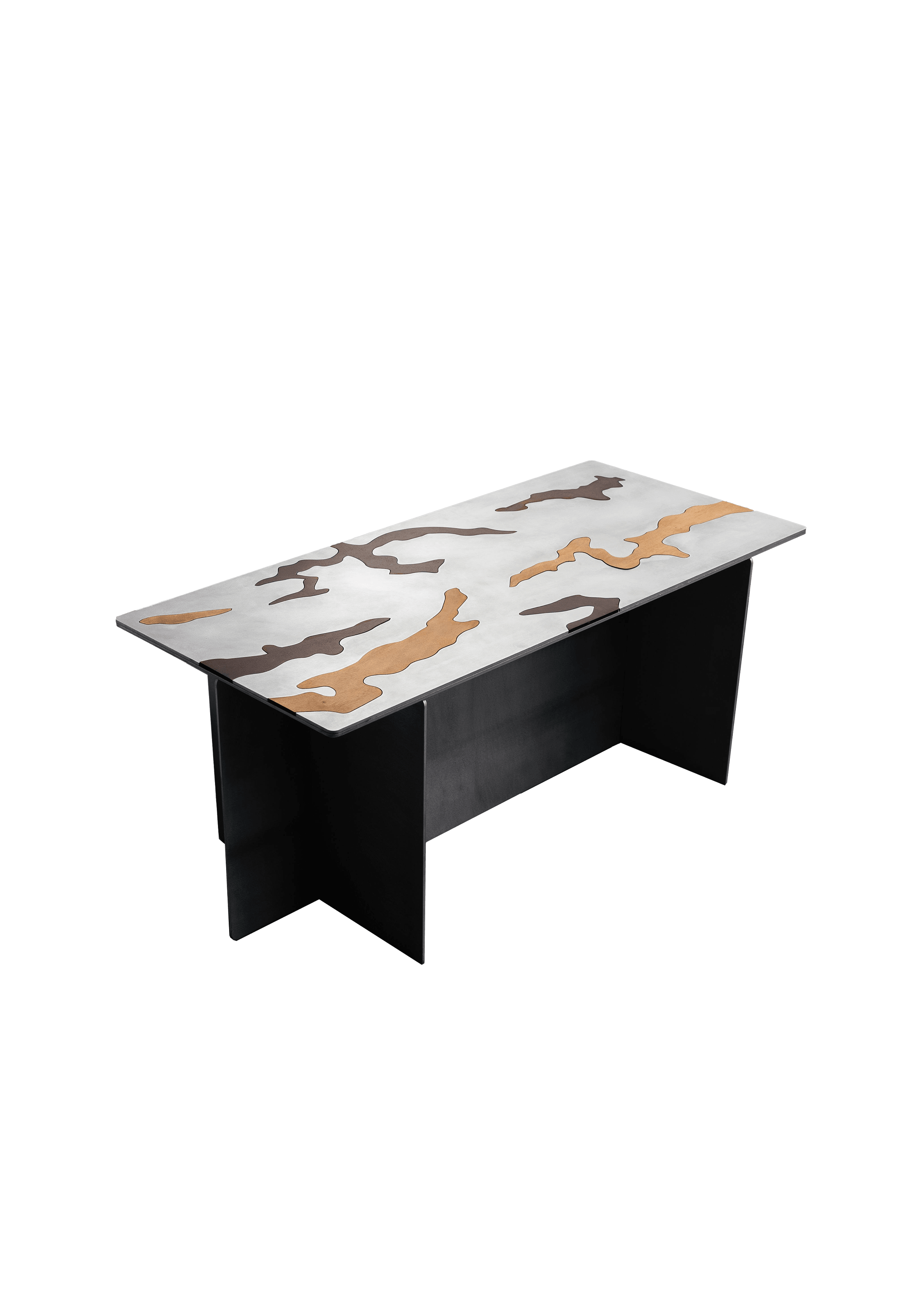 Tundra Table by Tom Ducarouge - organic-form design table, terrain-inspired silhouette