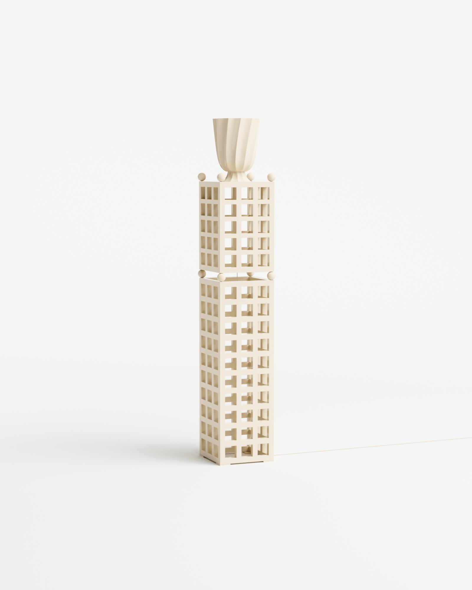 Floor Lamp Medium, Trama, Haddou-Dufourcq 02