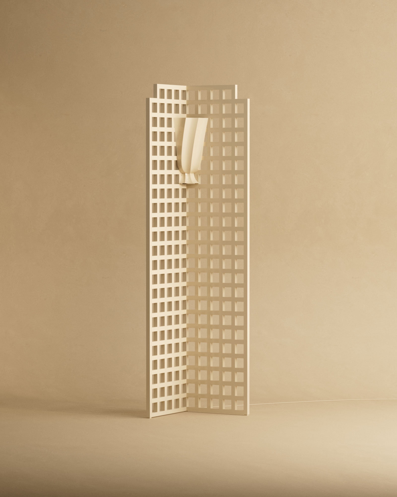 Paravent Floor Lamp, Trama, Haddou-Dufourcq 06