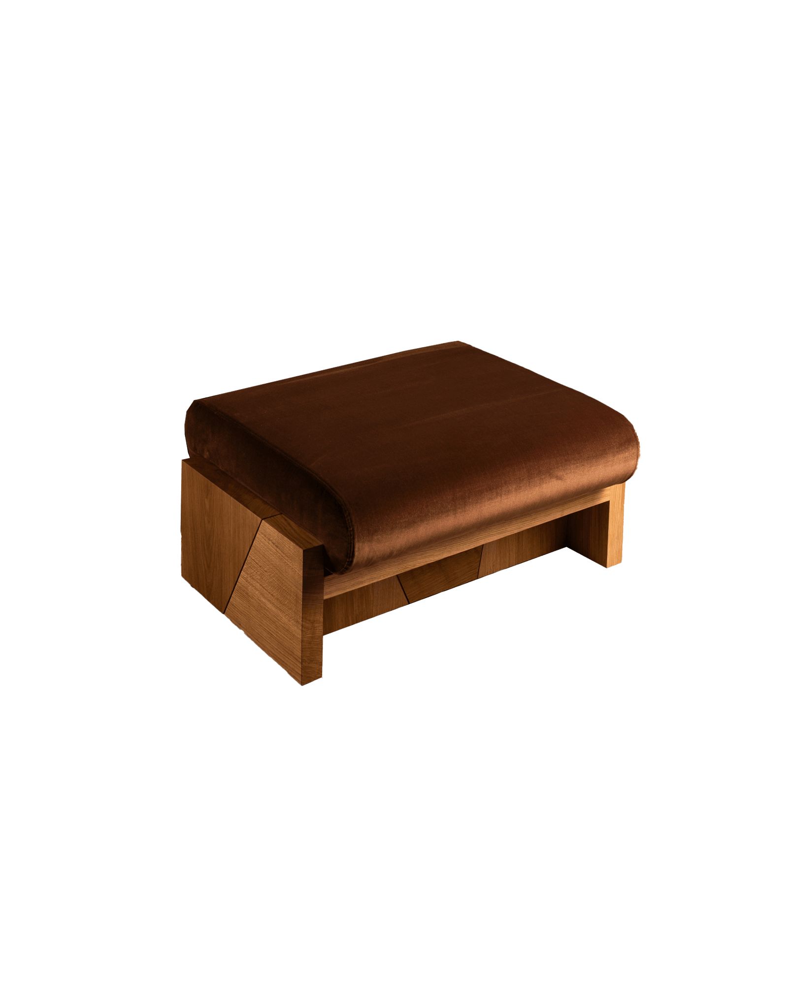 Frank Footstool by Marmo Spirito – sculptural marble accent, Tribute Collection, Tunis