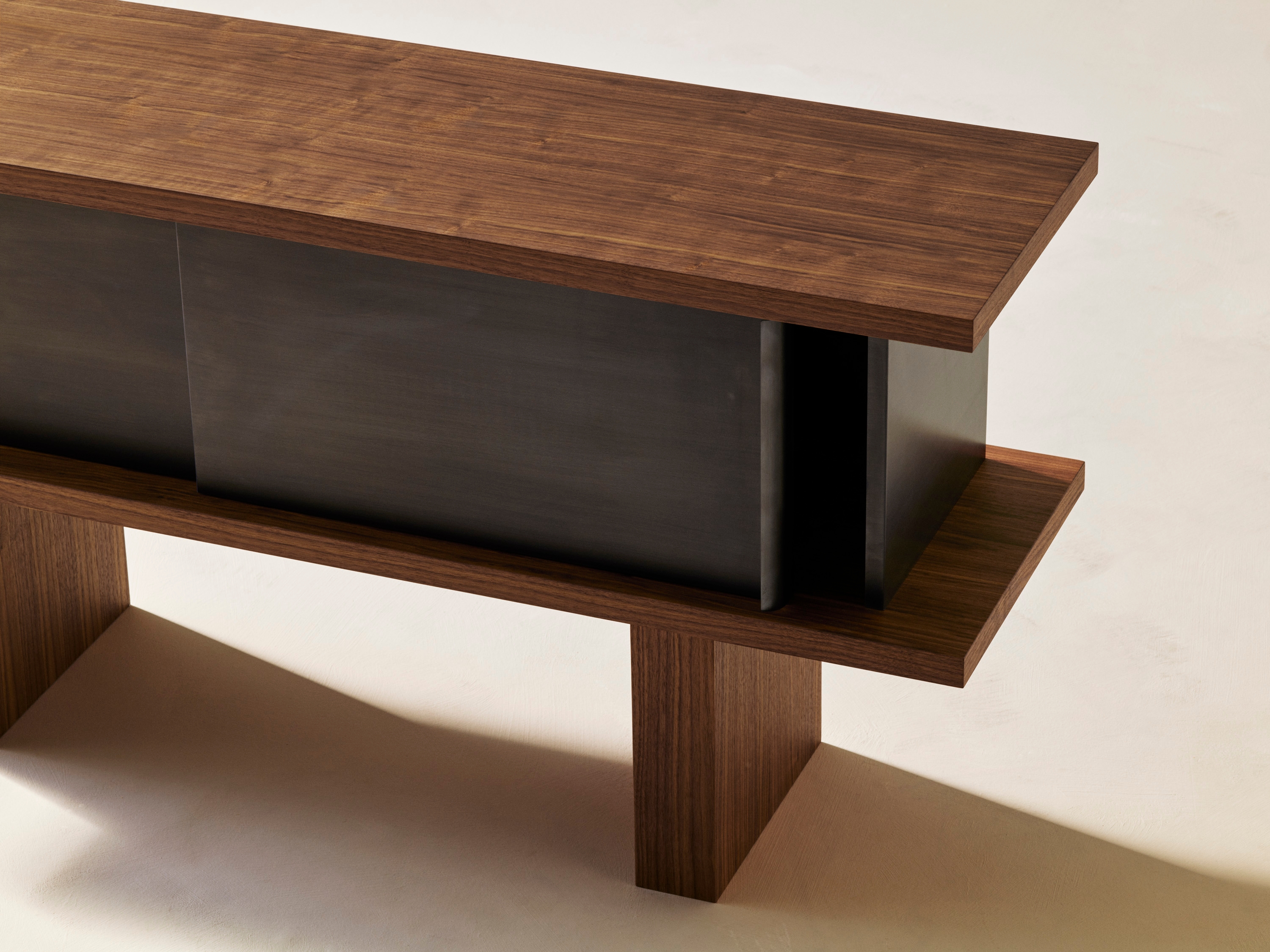 Veermakers Collection by Veermakers, made of Wood and Steel, Walnut version, picture 5