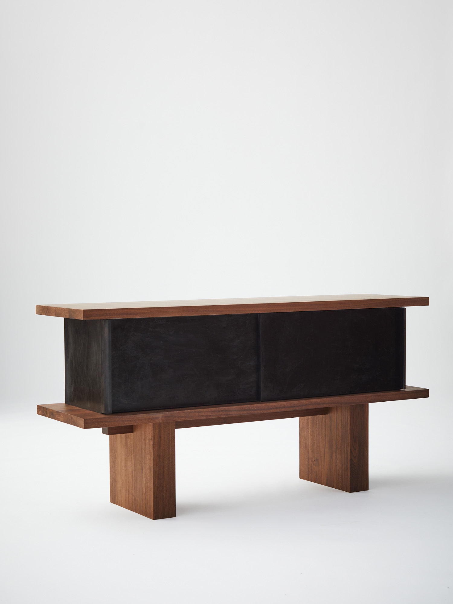 Veermakers Collection by Veermakers, made of Wood and Steel, Walnut version, picture 1