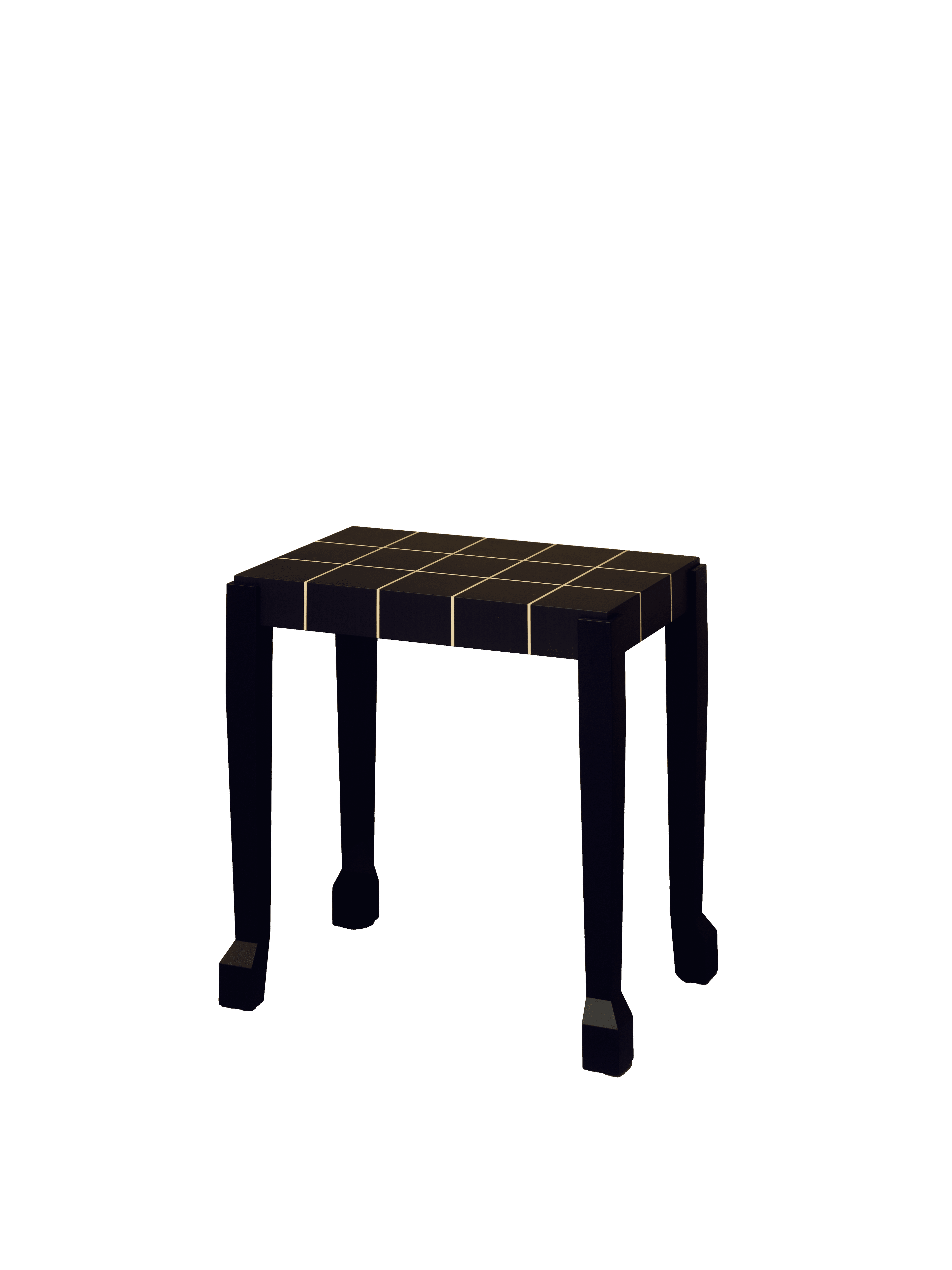 Hooves Side Table, Ebony, Veermakers