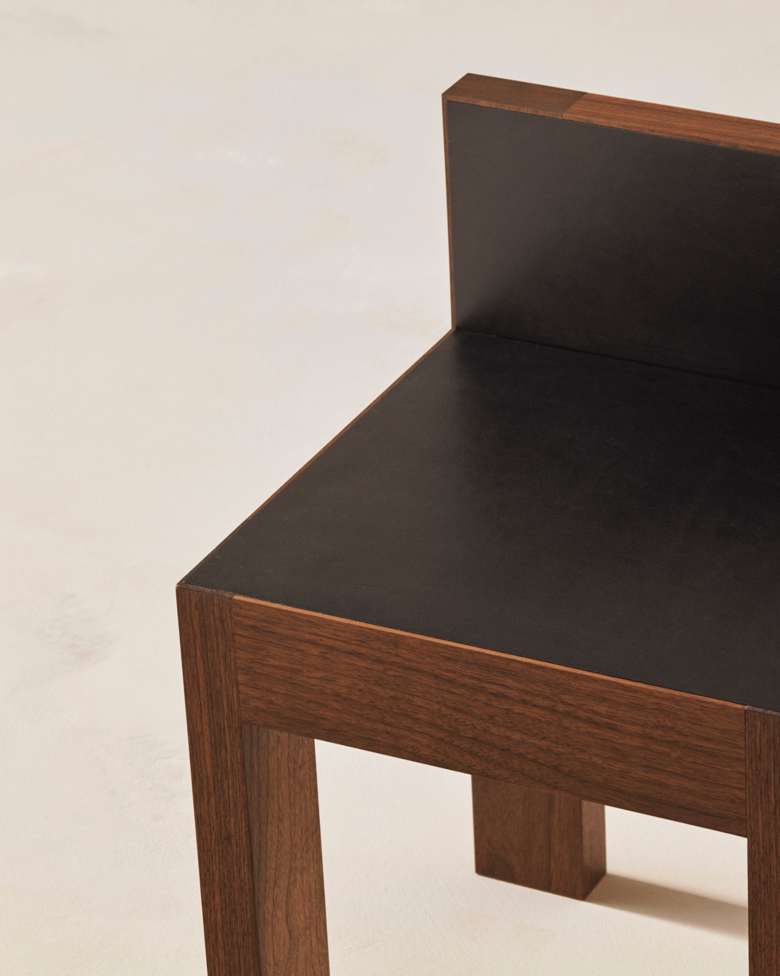 Veermakers Collection by Veermakers, made of and , Walnut & Black Leather version, picture 4