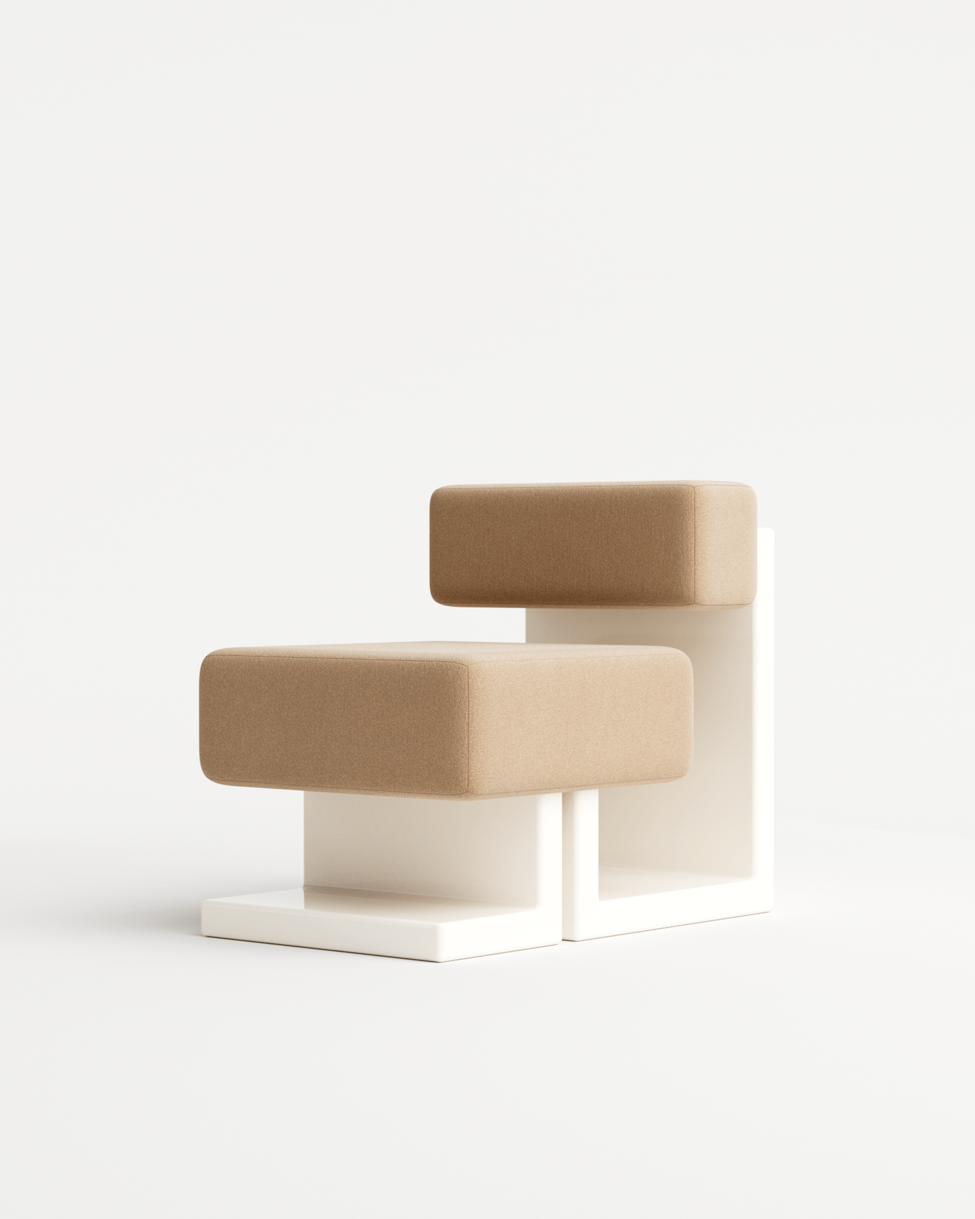 Vitamin by Pietro Franceschini, made of Steel and Velvet, Dune version, picture 3