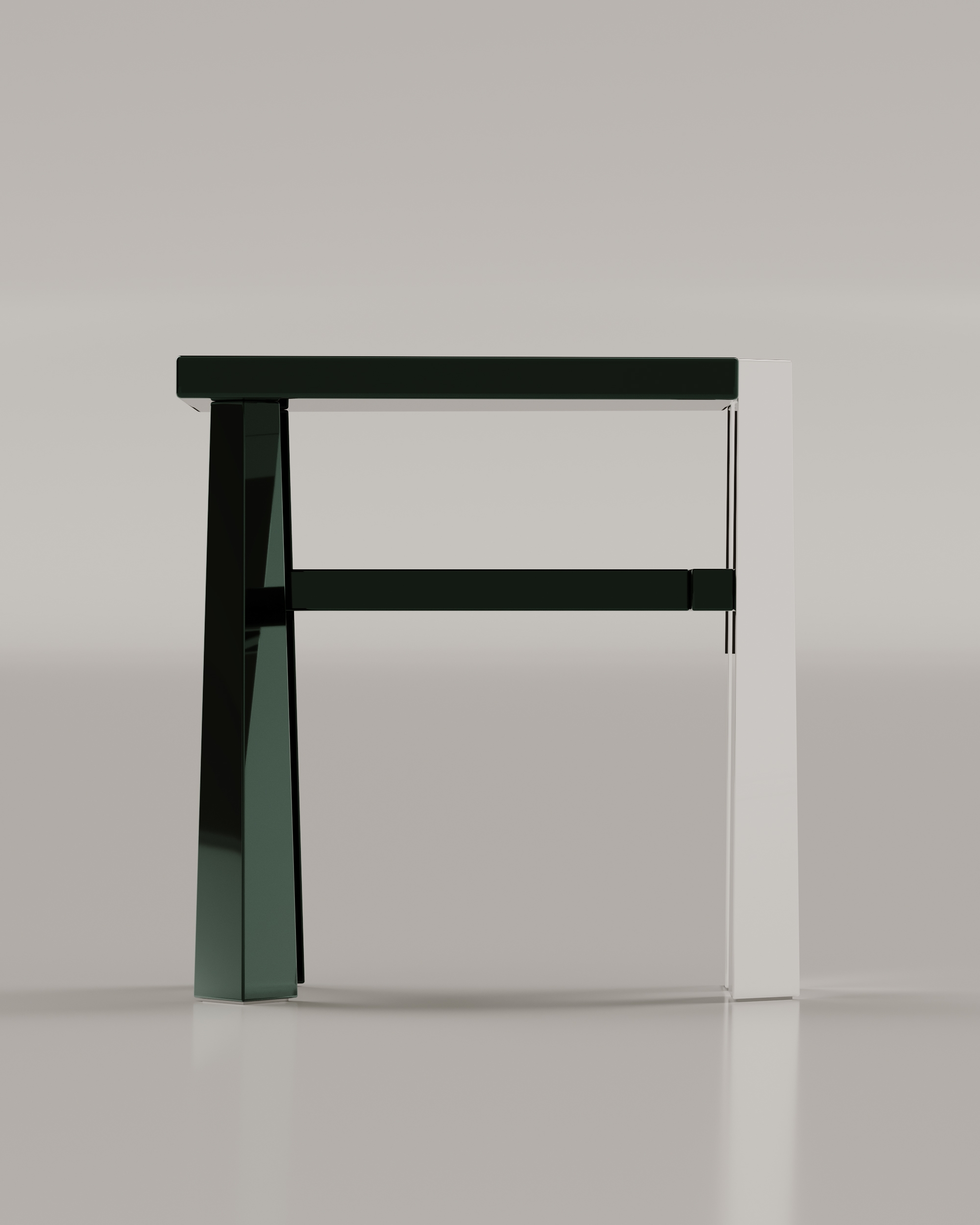 Stool Lacquered whoody 02