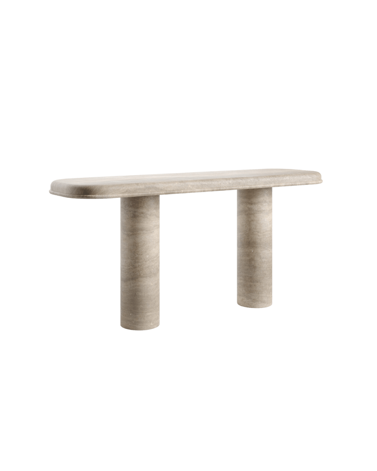 Y by Kelly Boukobza, made of and , Travertine version, picture 0