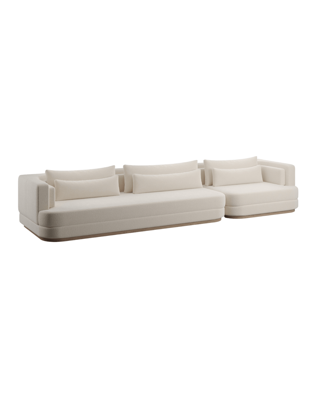 Y by Kelly Boukobza, made of Wood  and , Ivory Bouclette version, picture 0