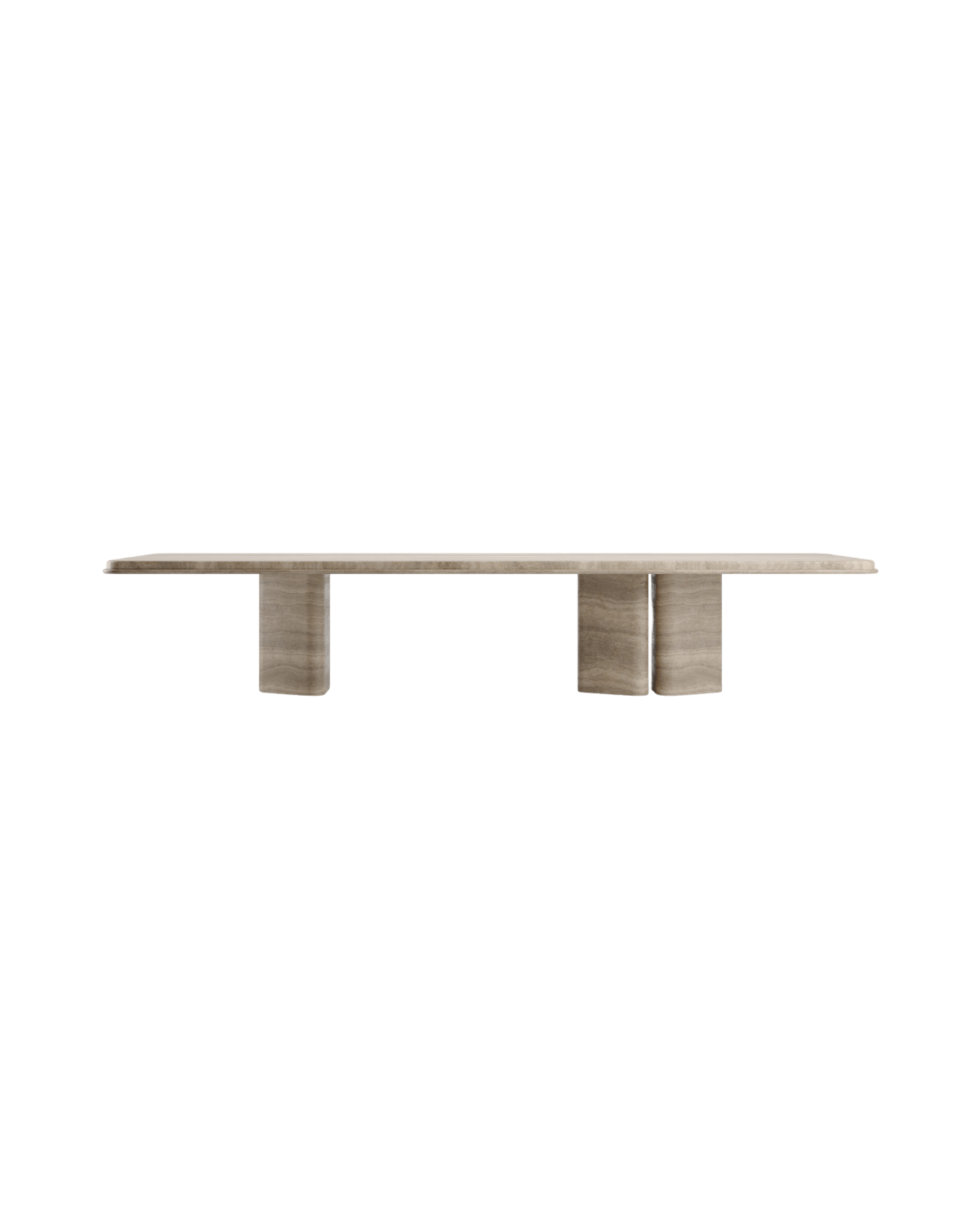 Y by Kelly Boukobza, made of Travertin and , Travertine version, picture 0