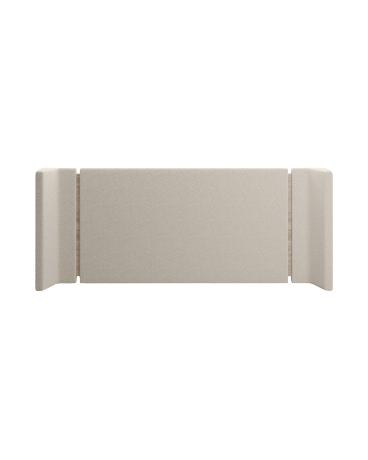 Y by Kelly Boukobza, made of Travertin and , Ivory Bouclette / Travertine version, picture 0