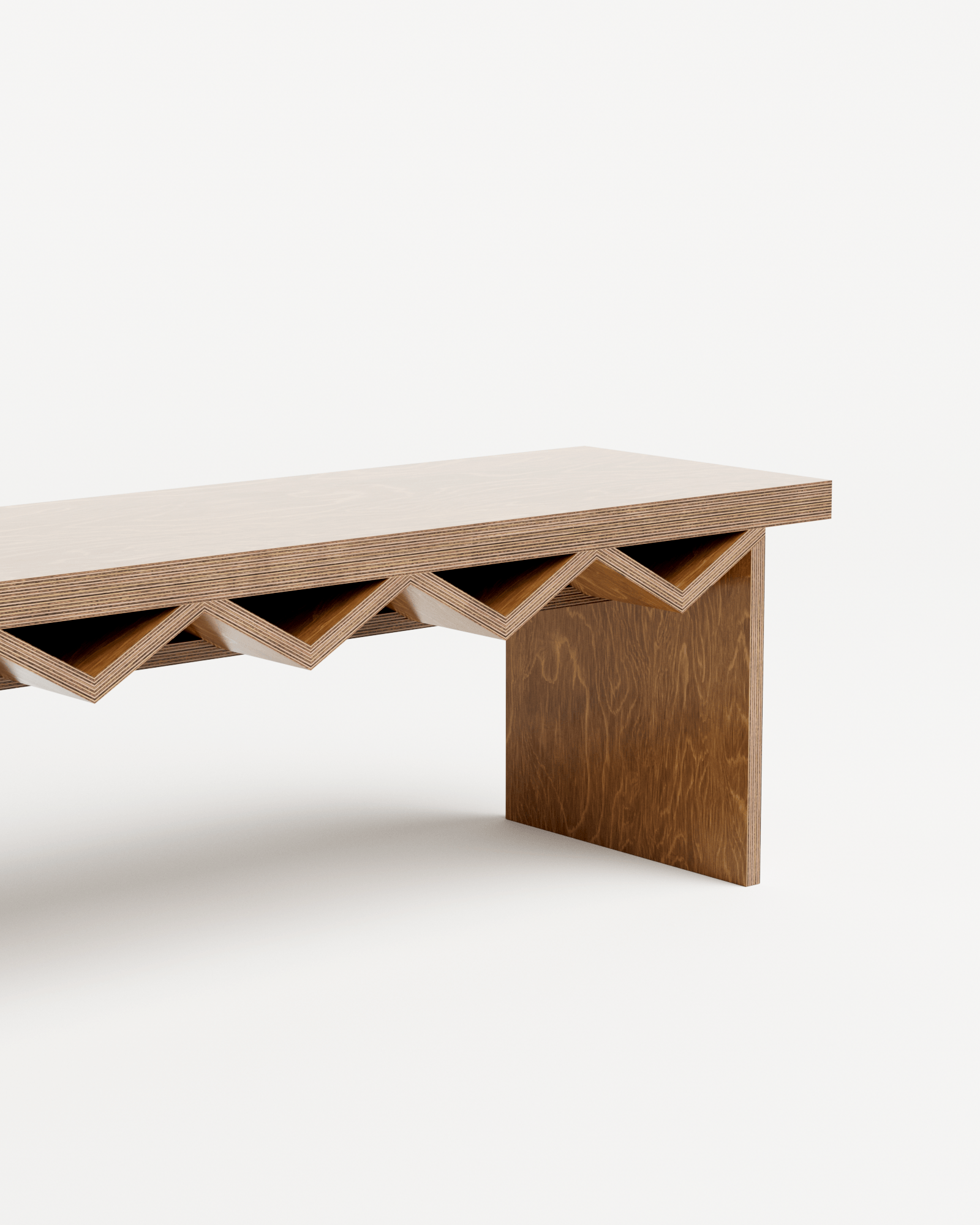 You & Me by Goons, made of Plywood and , Satin French Oak version, picture 3