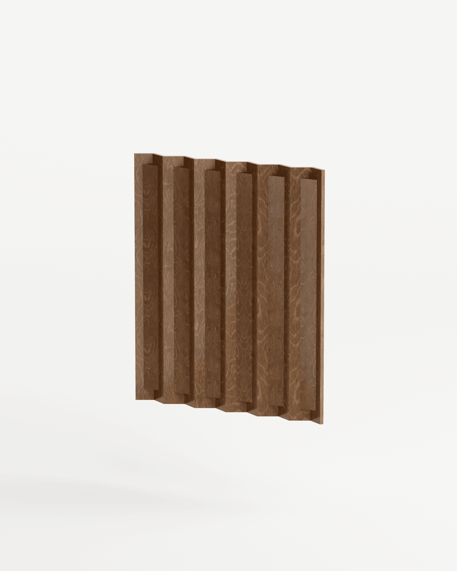 You & Me by Goons, made of Mirror and Plywood, Satin French Oak version, picture 1