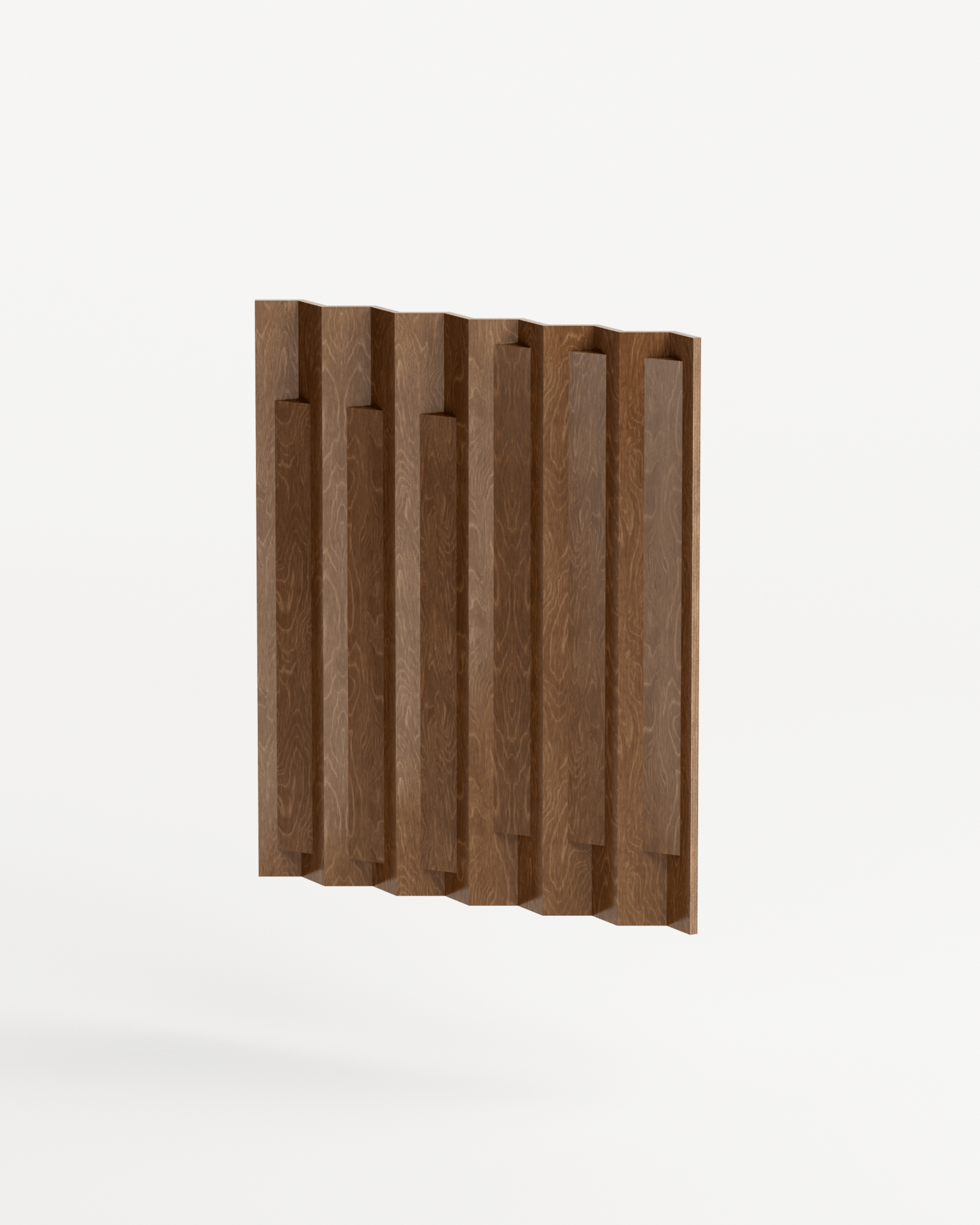 You & Me by Goons, made of Mirror and Plywood, Satin French Oak version, picture 1