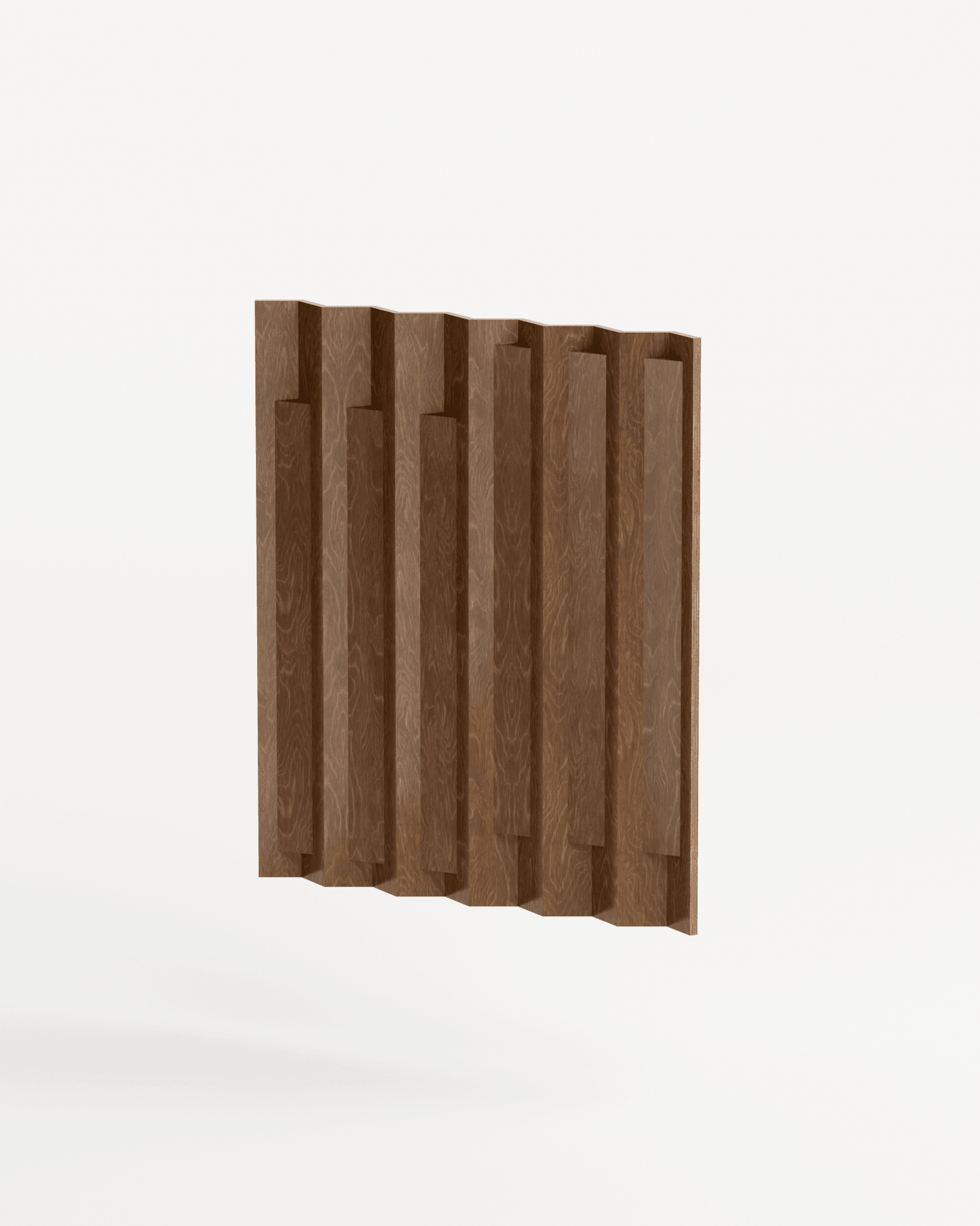 You & Me by Goons, made of Mirror and Plywood, Satin French Oak version, picture 1